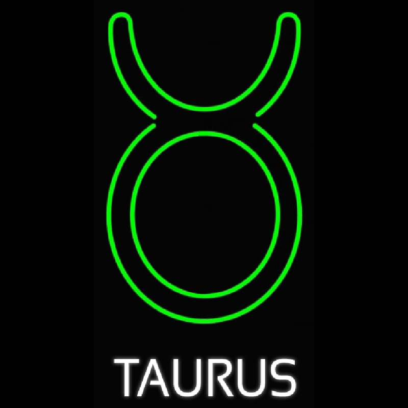 Taurus Logo Neon Sign