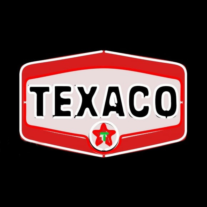 Te aco Gasoline Logo Neon Sign