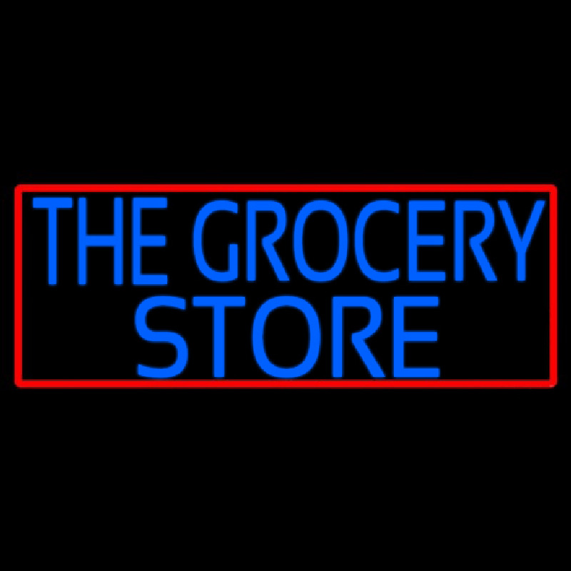 The Grocery Store Neon Sign