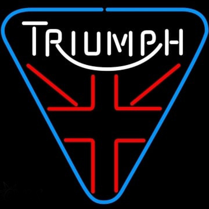 Triumph Motorcycle Thruxton Rocket Daytona Neon Sign