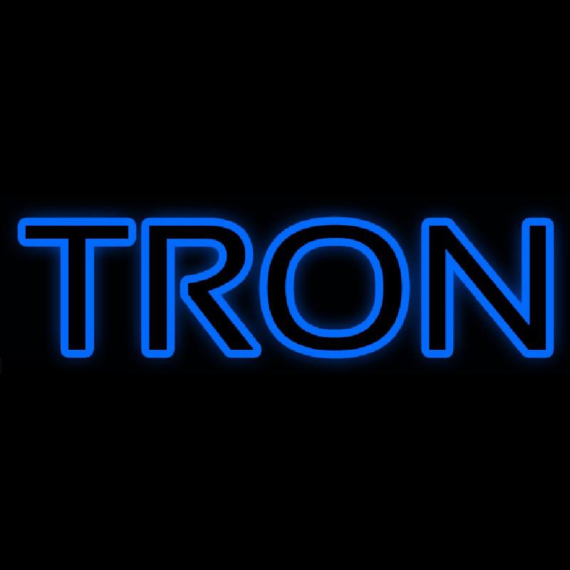 Tron Neon Sign