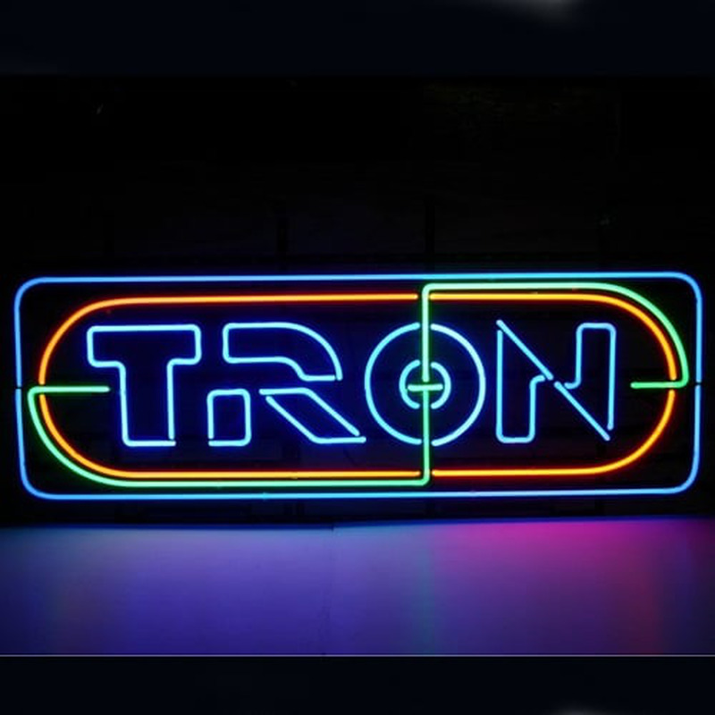 Tron Neon Sign