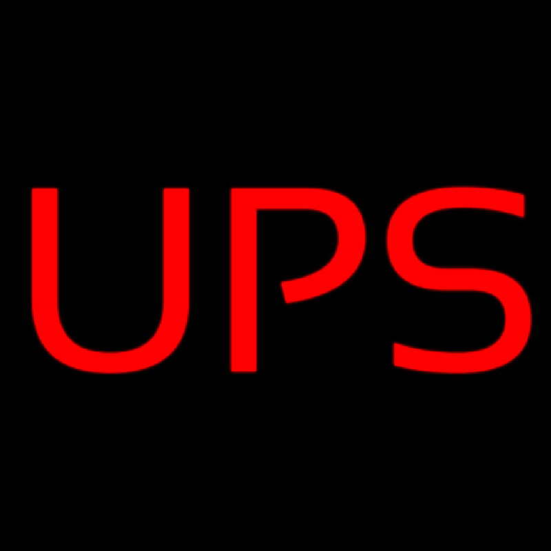 Ups Neon Sign