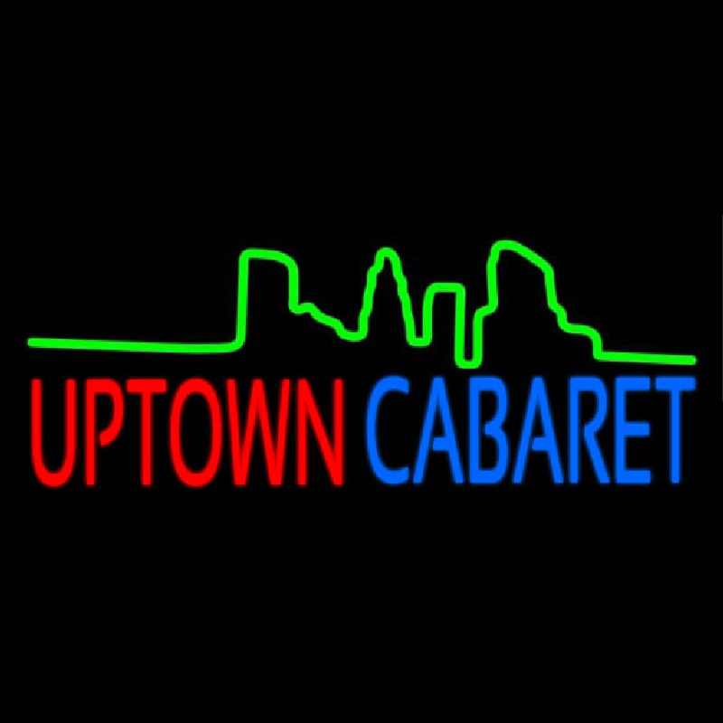 Uptown Cabaret Neon Sign