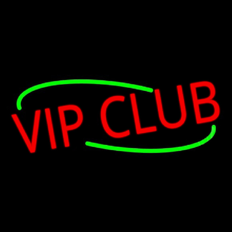 Vip Club Neon Sign