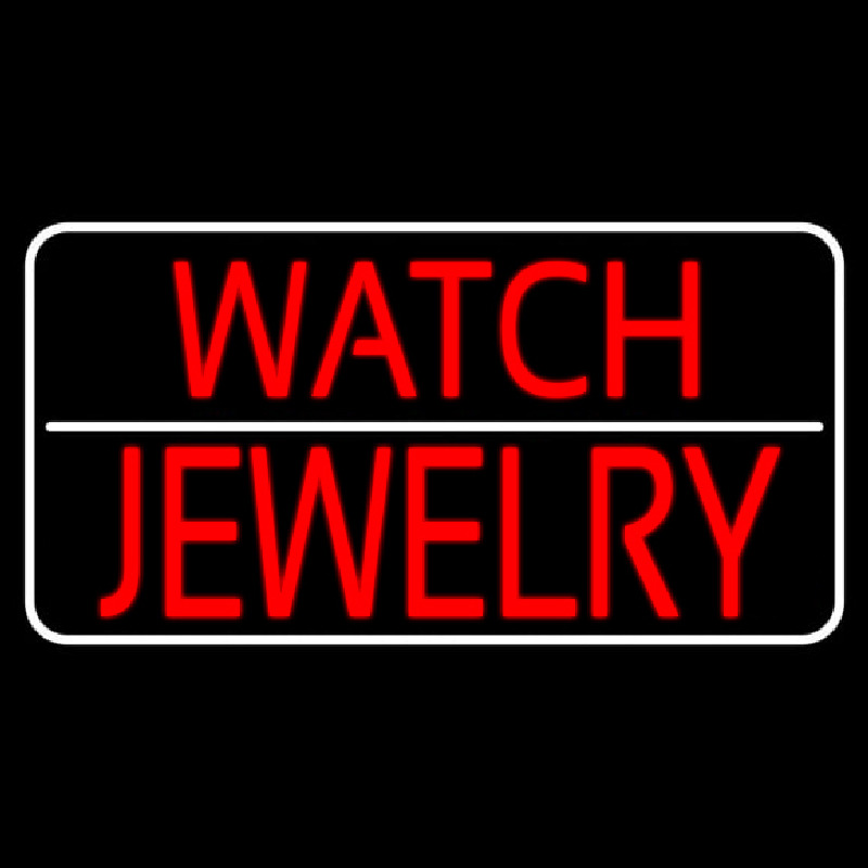 Watch Jewelry Neon Sign