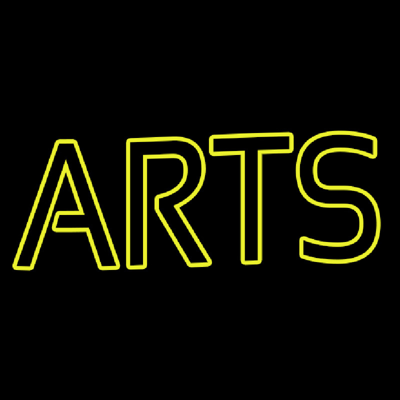 Yellow Arts Neon Sign