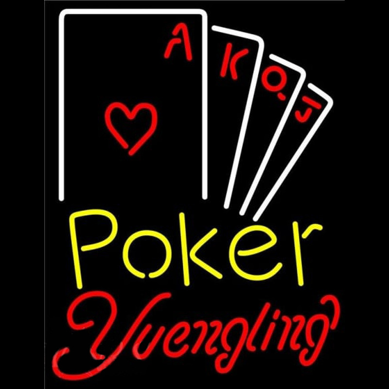 Yuengling Poker Ace Series Beer Sign Neon Sign