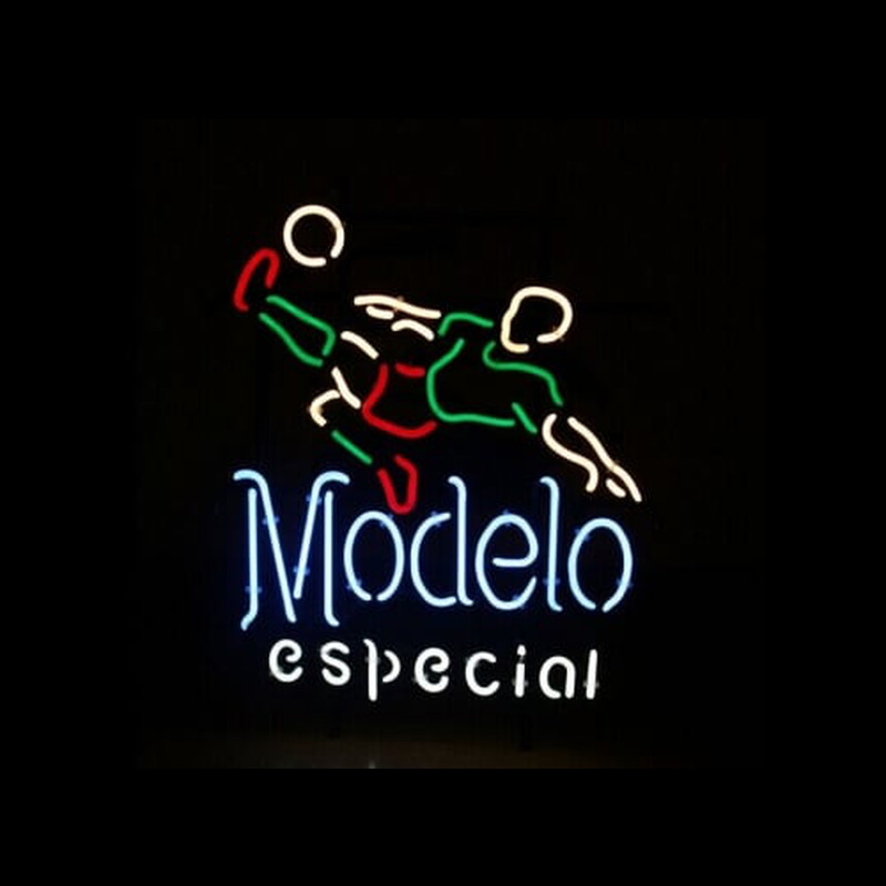 modelo especial mexico soccer player Neon Sign