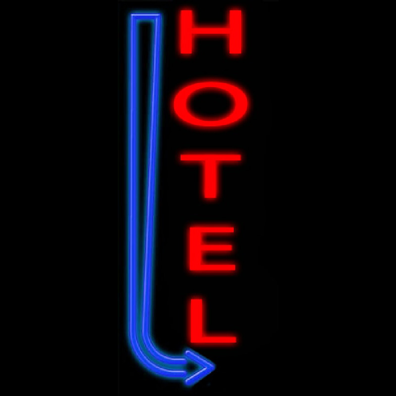 Hotel Neon Sign