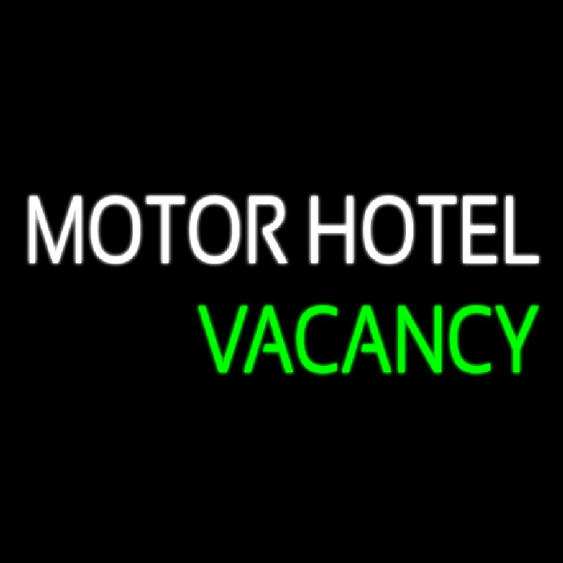 Hotel Vacancy Neon Sign