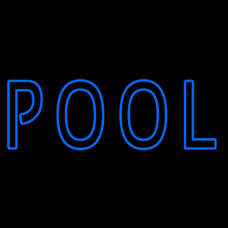 Simple Pool Neon Sign