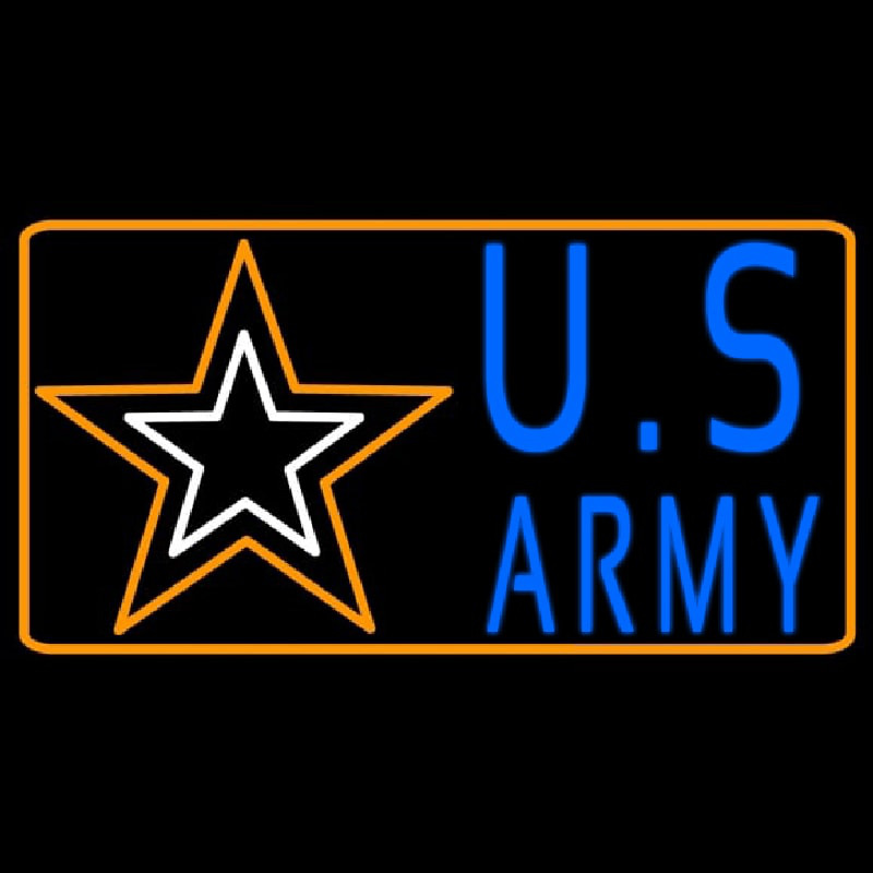 Us Army Neon Sign