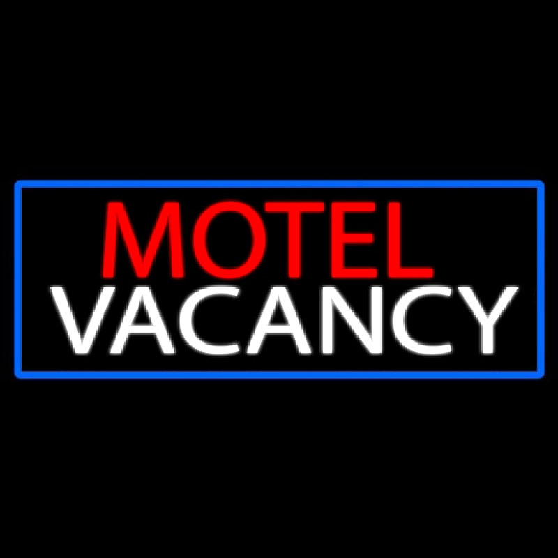 Funky Motel Vacancy Neon Sign