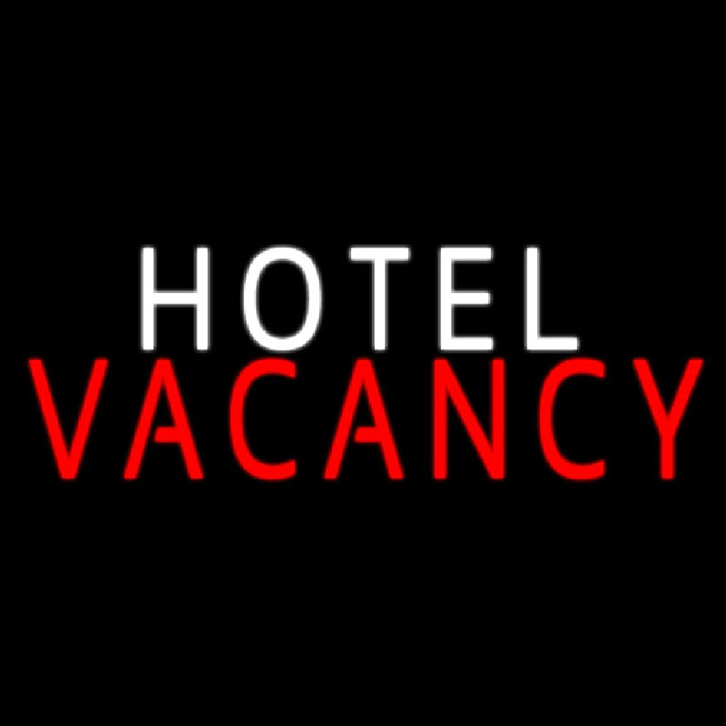 Hotel Vacancy Neon Sign