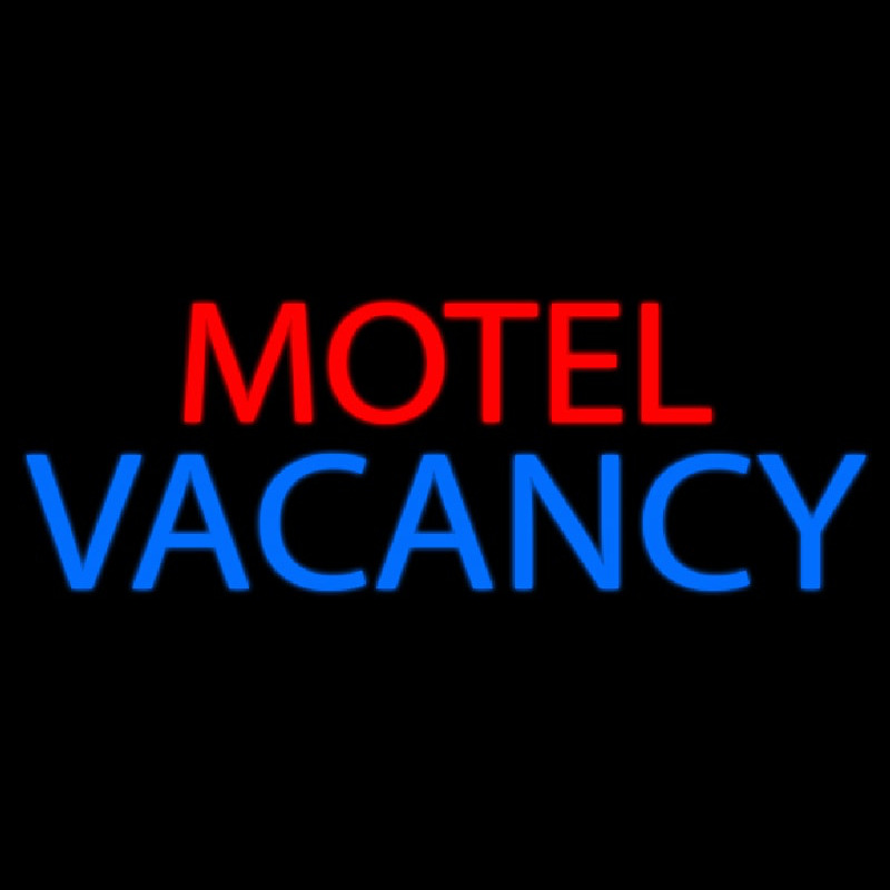 Motel Vacancy Neon Sign