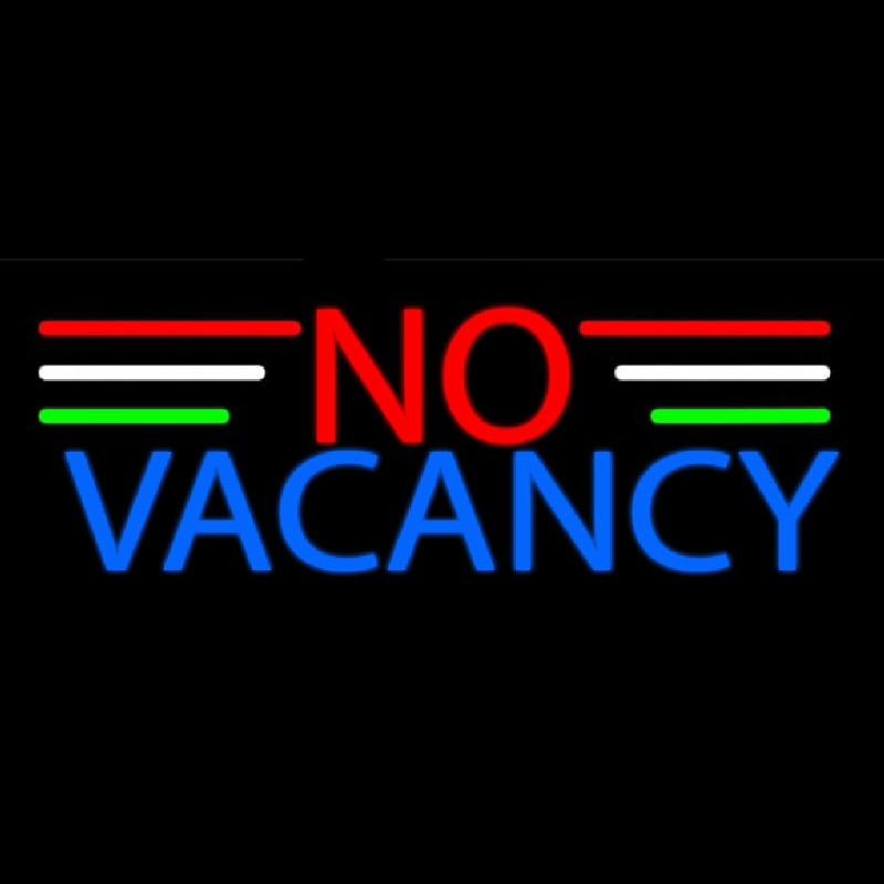 No Vacancy Neon Sign