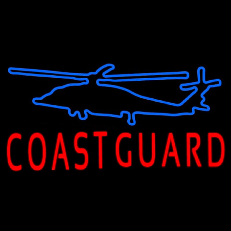 Coast Guard Neon Sign