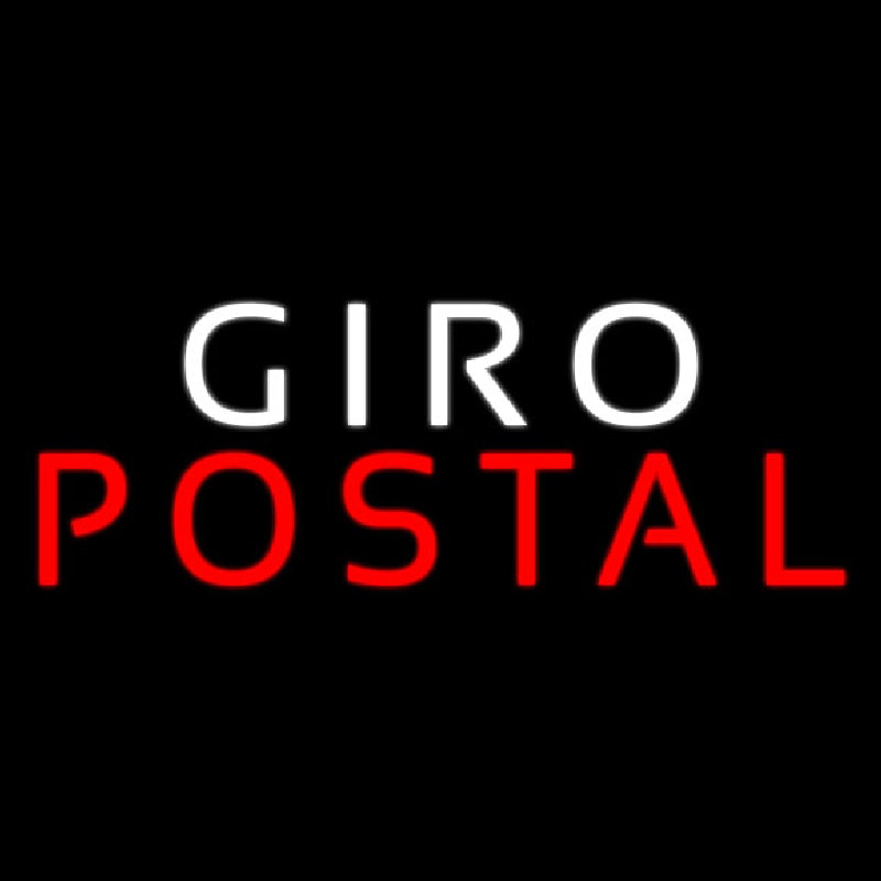 Giro Postal Neon Sign