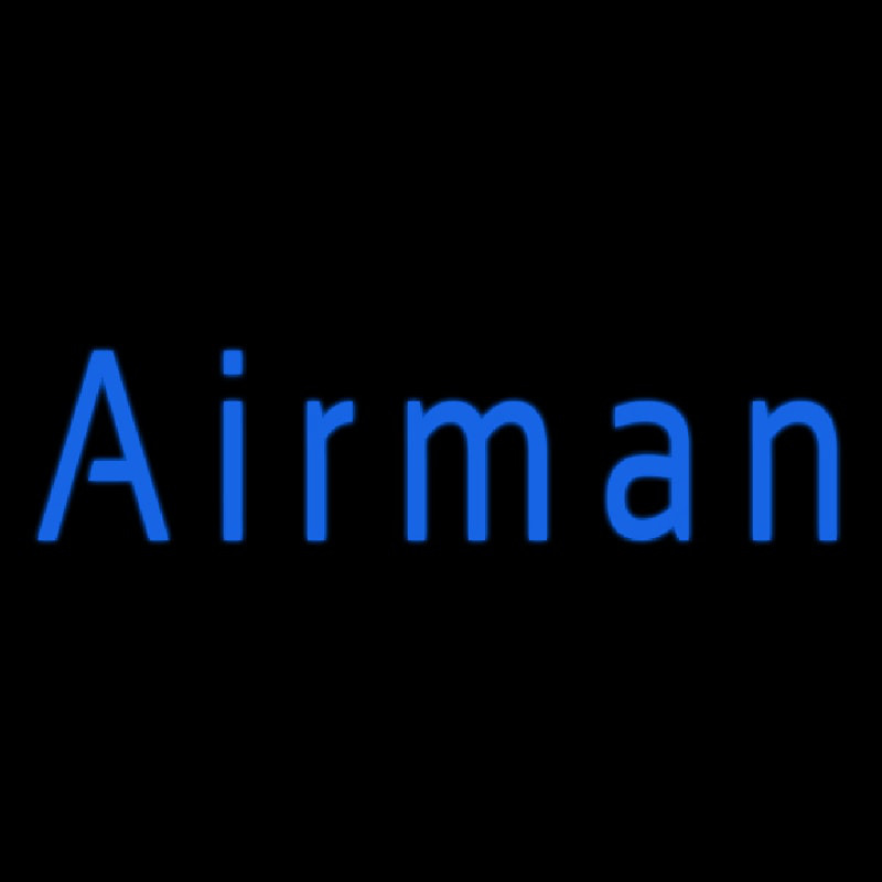 Airman Neon Sign