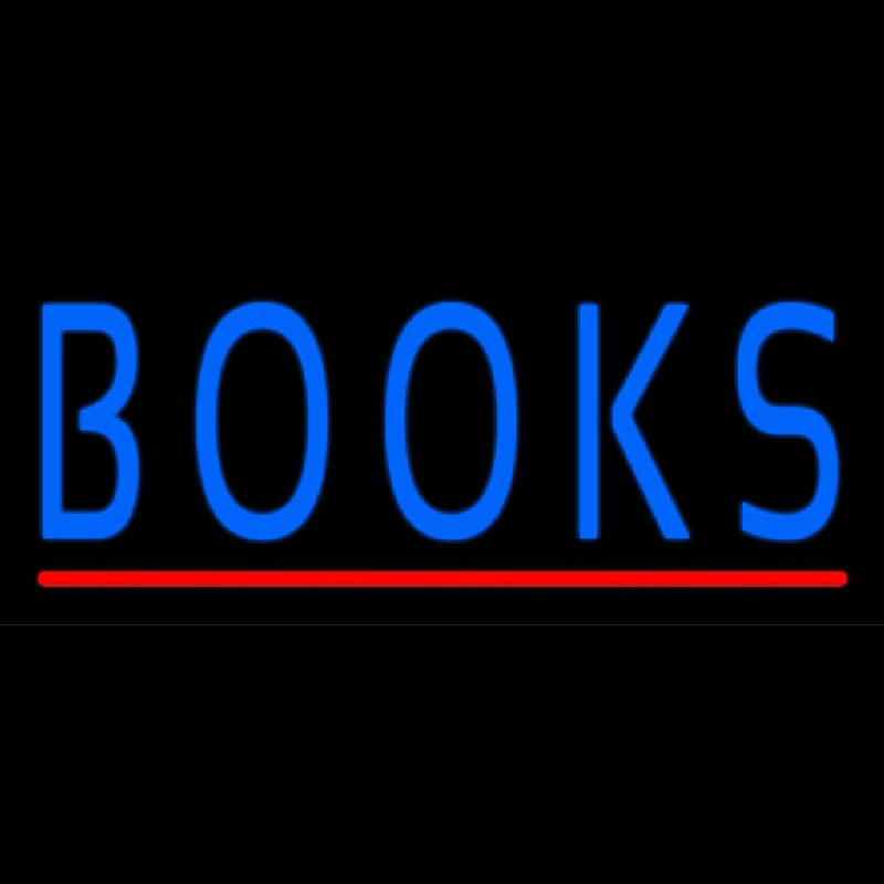 Books Neon Sign