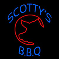  Scottys Bbq Neon Sign