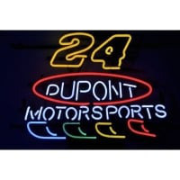 24 Dupont Motor Sports Neon Sign