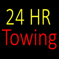 24 Hrs Towing Neon Sign