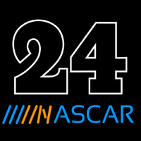 24 NASCAR Neon Sign