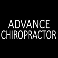 Advanced Chiropractor Neon Sign