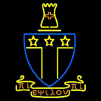 Alpha Tau Omega Logo Neon Sign