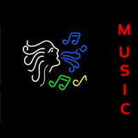 Angel Notes Music  Neon Sign