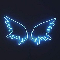 Angel Wings Neon Sign