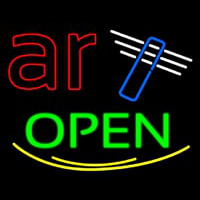 Art Open Neon Sign