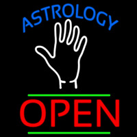 Astrology Open Neon Sign