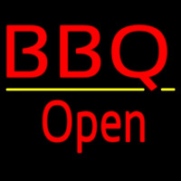 BBQ Open Neon Sign