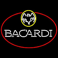 Bacardi Oval Rum Sign Neon Sign