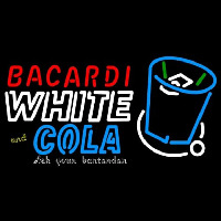 Bacardi White And Coke Rum Sign Neon Sign