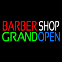 Barber Shop Grand Open Neon Sign