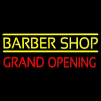 Barber Shop Grand Opening Neon Sign