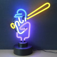 Baseball Desktop Neon Sign