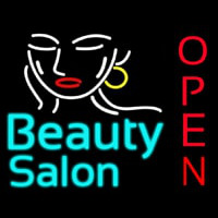 Beauty Salon Open Neon Sign