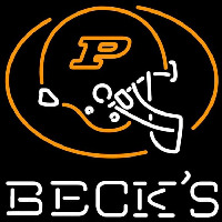 Becks Purdue University Calumet Beer Sign Neon Sign