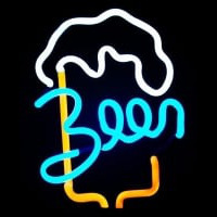 Big Beer Mug Desktop Neon Sign