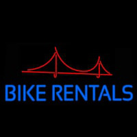 Bike Rentals Neon Sign