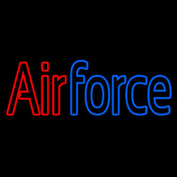 Blue Air Force Neon Sign