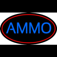 Blue Ammo Neon Sign