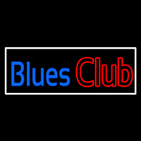 Blue Blues Red Club Neon Sign