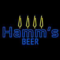 Blue Hamms Neon Sign