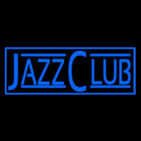 Blue Jazz Club Block Neon Sign